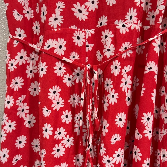 Reformation Red Floral Maxi Dress - Picture 12 of 16